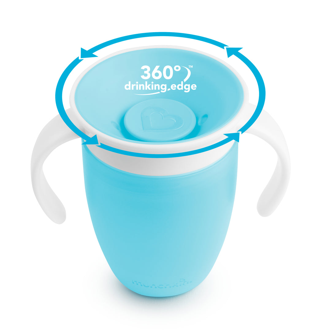 Munchkin Miracle 360° Trainer Cup With Spoutless Design Assorted Random Colours