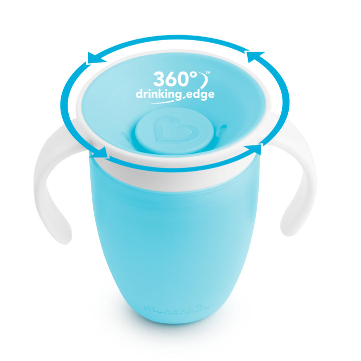 Munchkin Miracle 360° Trainer Cup With Spoutless Design Assorted Random Colours