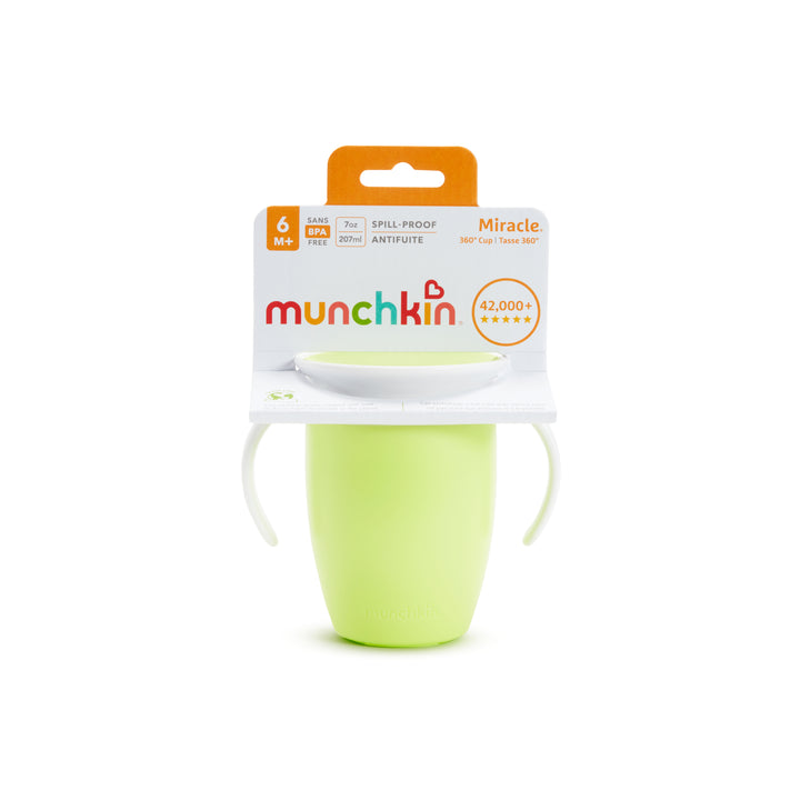 Munchkin Miracle 360° Trainer Cup With Spoutless Design Assorted Random Colours