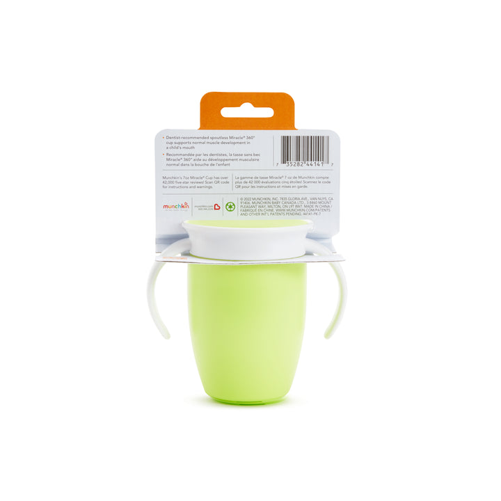 Munchkin Miracle 360° Trainer Cup With Spoutless Design Assorted Random Colours