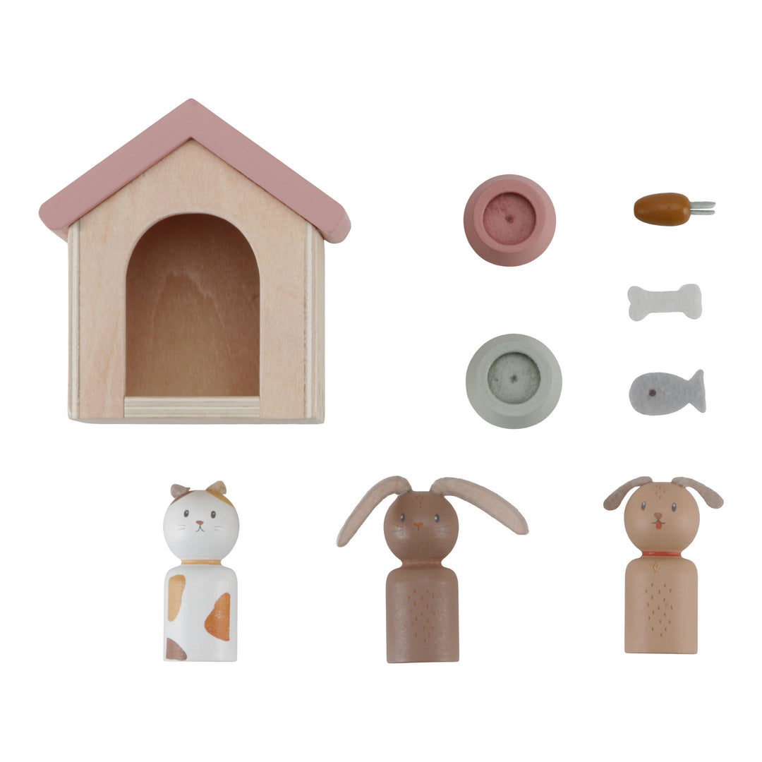 Little Dutch Wooden Doll's House Pet Expansion Set