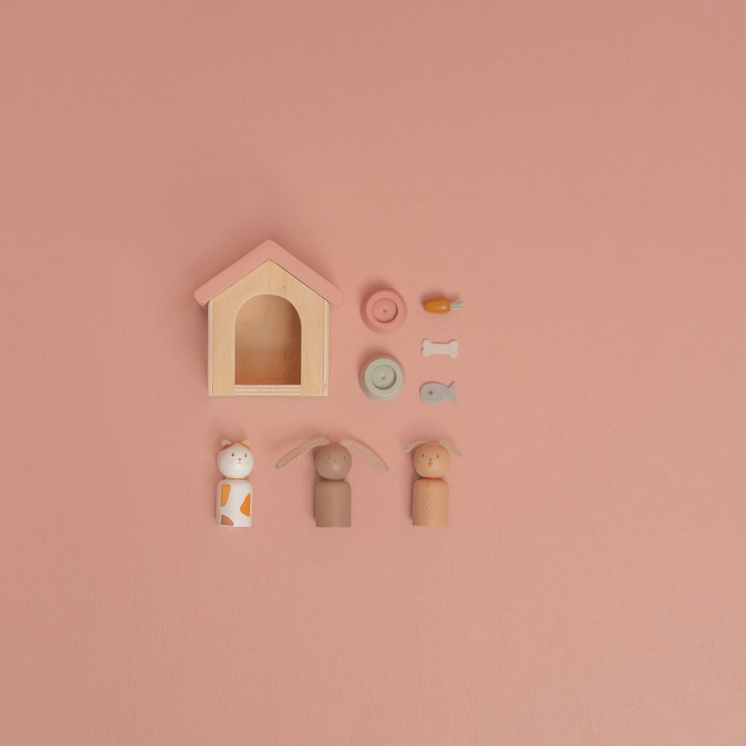 Little Dutch Wooden Doll's House Pet Expansion Set