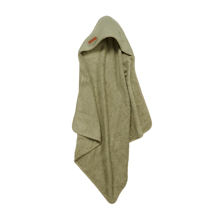 Little Dutch Hooded Bath Towel & Wrap - Pure Olive