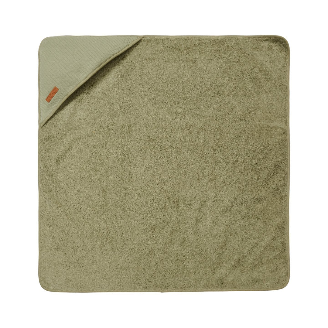 Little Dutch Hooded Bath Towel & Wrap - Pure Olive